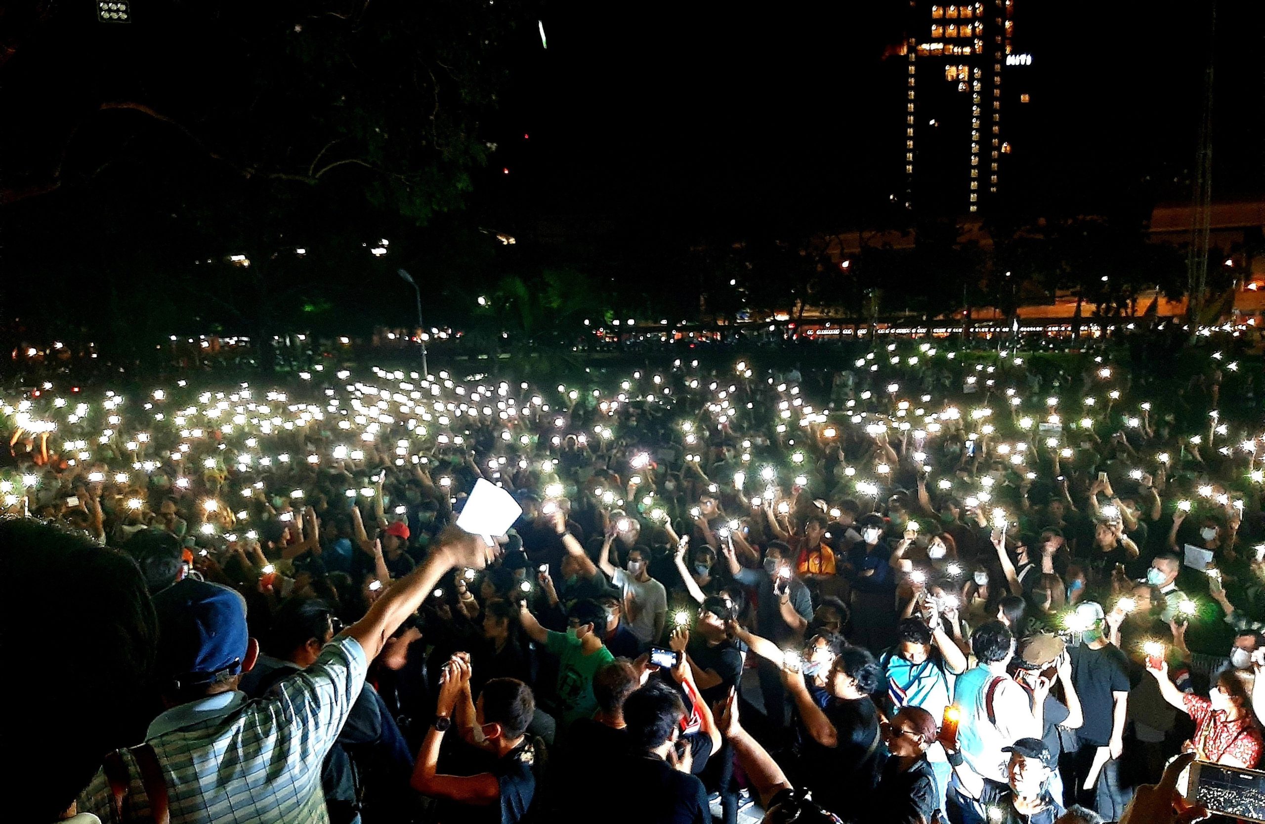 Thailand Online Protest